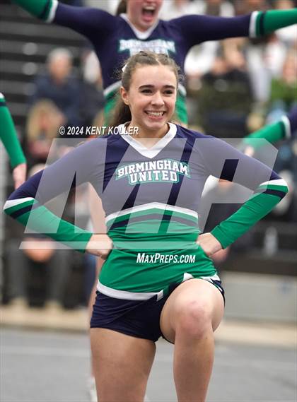 Thumbnail 2 in West Bloomfield vs. Birmingham United (MHSAA Districts) photogallery.