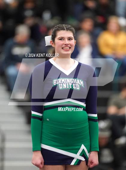 Thumbnail 1 in West Bloomfield vs. Birmingham United (MHSAA Districts) photogallery.