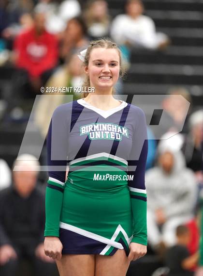 Thumbnail 1 in West Bloomfield vs. Birmingham United (MHSAA Districts) photogallery.