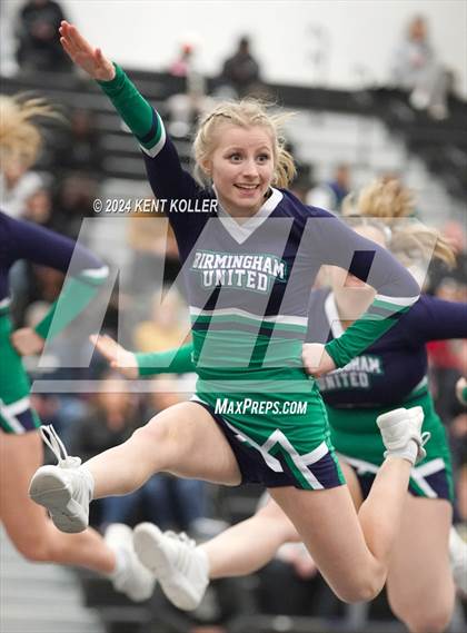 Thumbnail 1 in West Bloomfield vs. Birmingham United (MHSAA Districts) photogallery.