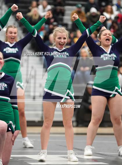 Thumbnail 2 in West Bloomfield vs. Birmingham United (MHSAA Districts) photogallery.