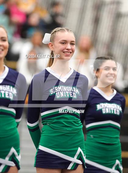Thumbnail 2 in West Bloomfield vs. Birmingham United (MHSAA Districts) photogallery.