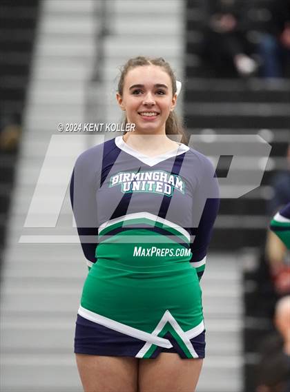 Thumbnail 2 in West Bloomfield vs. Birmingham United (MHSAA Districts) photogallery.