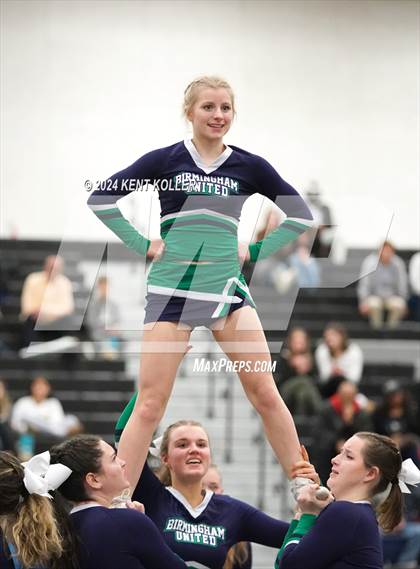 Thumbnail 1 in West Bloomfield vs. Birmingham United (MHSAA Districts) photogallery.