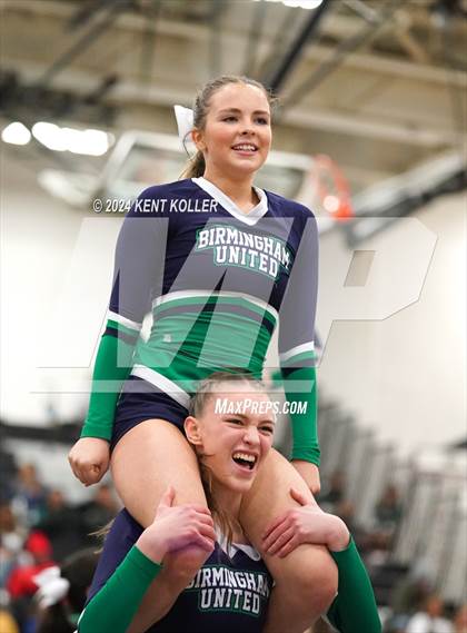 Thumbnail 3 in West Bloomfield vs. Birmingham United (MHSAA Districts) photogallery.