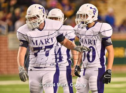 Thumbnail 2 in Mart vs. Bells (UIL 2A Area Playoff) photogallery.
