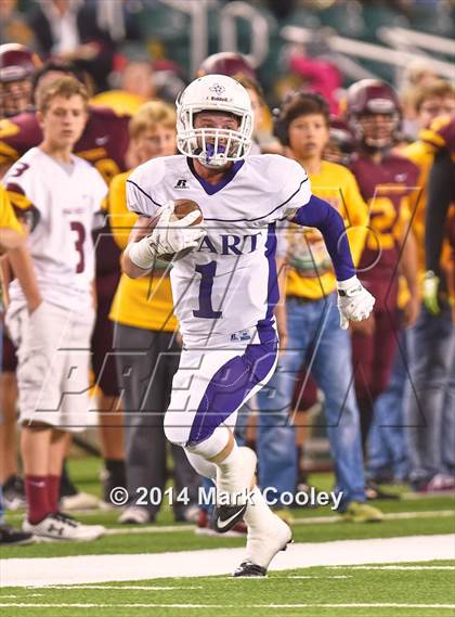 Thumbnail 2 in Mart vs. Bells (UIL 2A Area Playoff) photogallery.