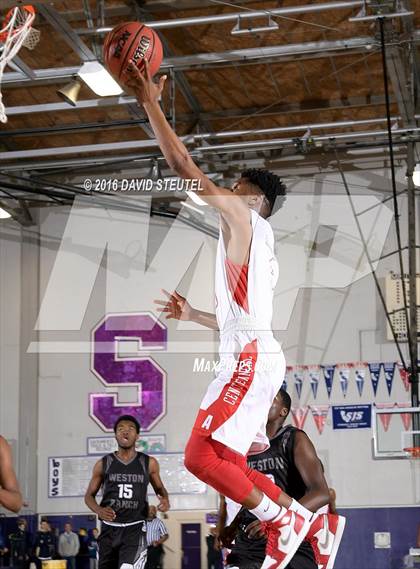 Thumbnail 2 in Weston Ranch vs. Centennial (St. Hope Elite Classic) photogallery.