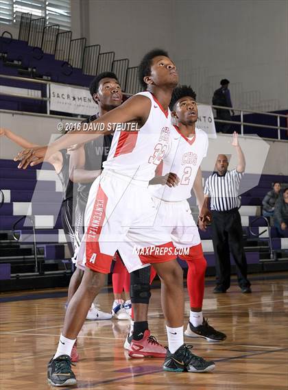 Thumbnail 3 in Weston Ranch vs. Centennial (St. Hope Elite Classic) photogallery.