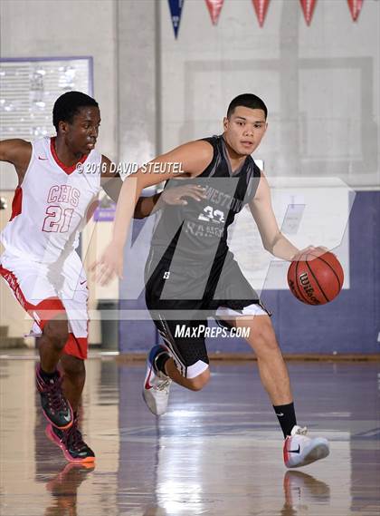 Thumbnail 2 in Weston Ranch vs. Centennial (St. Hope Elite Classic) photogallery.