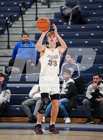 Thumbnail 2 in Red Bank Catholic vs. Jackson Memorial (WOBM Christmas Classic) photogallery.