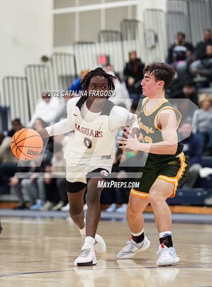 Thumbnail 2 in Red Bank Catholic vs. Jackson Memorial (WOBM Christmas Classic) photogallery.