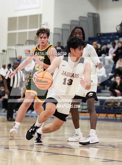 Thumbnail 1 in Red Bank Catholic vs. Jackson Memorial (WOBM Christmas Classic) photogallery.