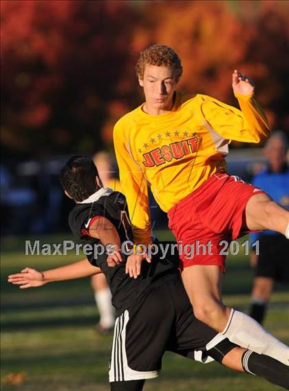 Thumbnail 1 in Johansen @ Jesuit (CIF SJS D1 Playoffs) photogallery.