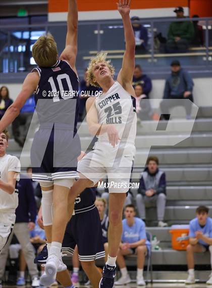 Thumbnail 3 in Salem Hills vs. Copper Hills (Skyridge Tournament) photogallery.