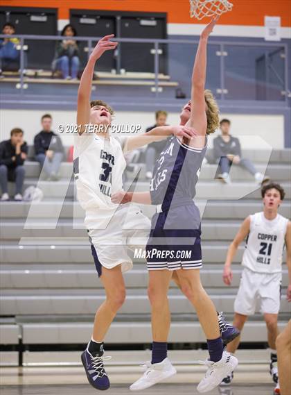 Thumbnail 3 in Salem Hills vs. Copper Hills (Skyridge Tournament) photogallery.