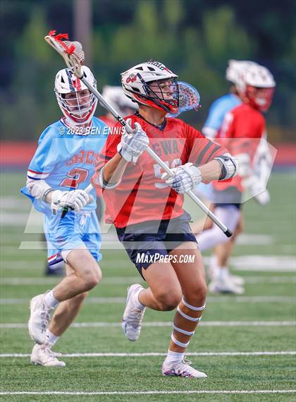 Thumbnail 3 in George Walton Academy vs Strong Rock (GIAA Championship) photogallery.