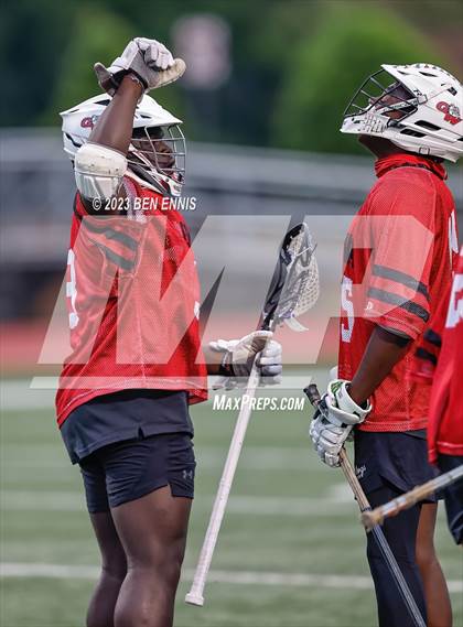 Thumbnail 2 in George Walton Academy vs Strong Rock (GIAA Championship) photogallery.