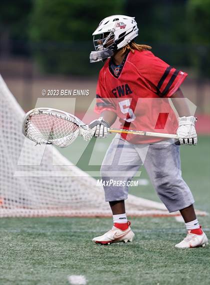 Thumbnail 2 in George Walton Academy vs Strong Rock (GIAA Championship) photogallery.
