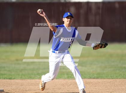 Thumbnail 2 in Valley Christian Academy vs. Orcutt Academy photogallery.