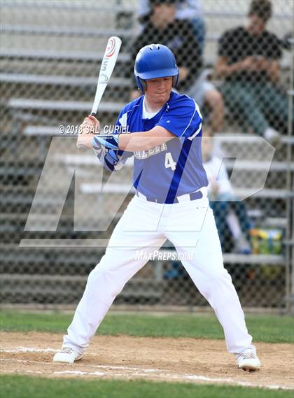 Thumbnail 2 in Valley Christian Academy vs. Orcutt Academy photogallery.
