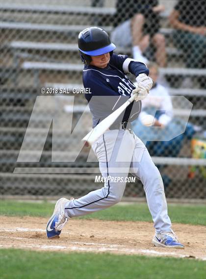 Thumbnail 2 in Valley Christian Academy vs. Orcutt Academy photogallery.