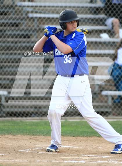 Thumbnail 2 in Valley Christian Academy vs. Orcutt Academy photogallery.
