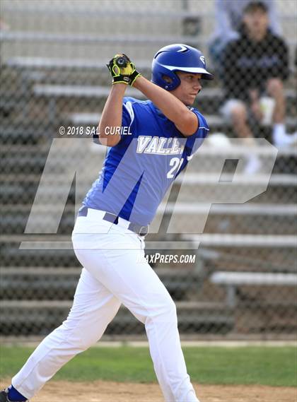 Thumbnail 3 in Valley Christian Academy vs. Orcutt Academy photogallery.
