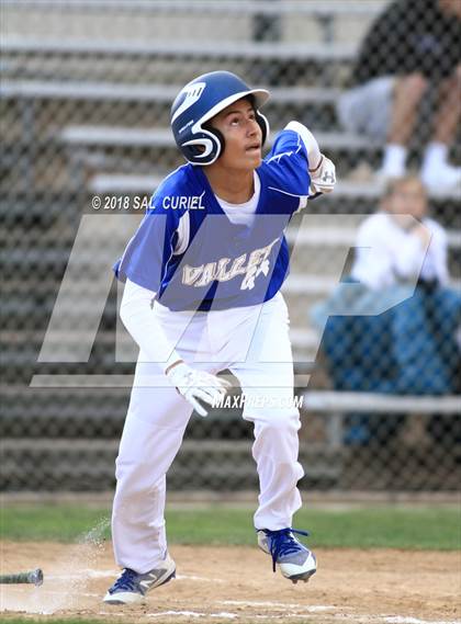 Thumbnail 2 in Valley Christian Academy vs. Orcutt Academy photogallery.