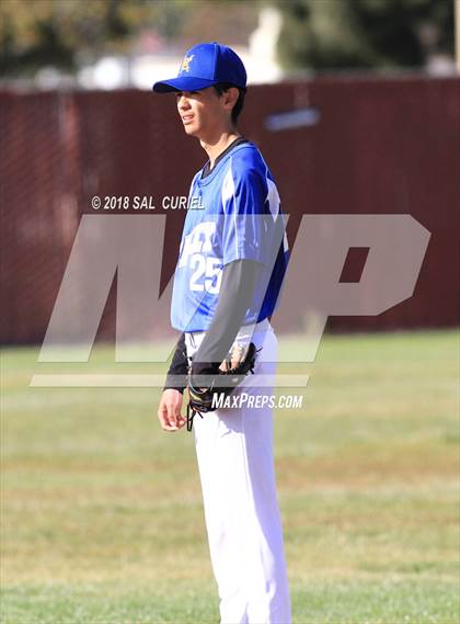 Thumbnail 3 in Valley Christian Academy vs. Orcutt Academy photogallery.