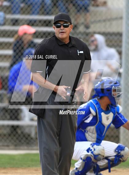 Thumbnail 2 in Valley Christian Academy vs. Orcutt Academy photogallery.