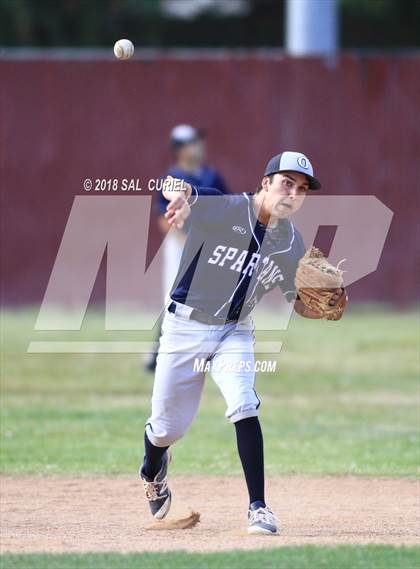 Thumbnail 2 in Valley Christian Academy vs. Orcutt Academy photogallery.