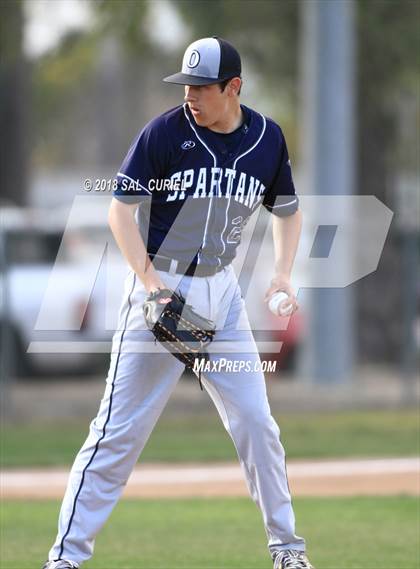 Thumbnail 2 in Valley Christian Academy vs. Orcutt Academy photogallery.