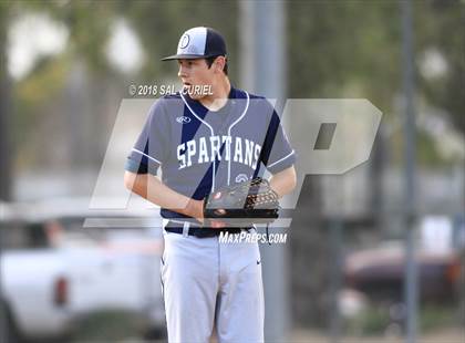 Thumbnail 3 in Valley Christian Academy vs. Orcutt Academy photogallery.