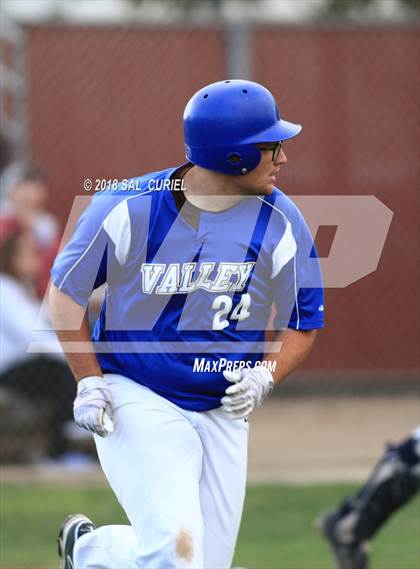 Thumbnail 1 in Valley Christian Academy vs. Orcutt Academy photogallery.