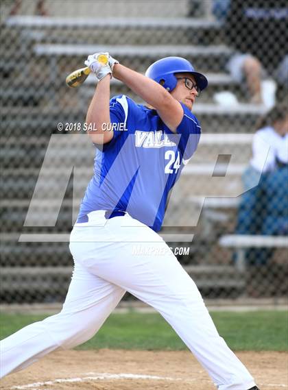 Thumbnail 3 in Valley Christian Academy vs. Orcutt Academy photogallery.