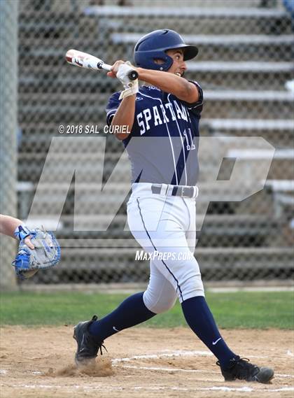 Thumbnail 3 in Valley Christian Academy vs. Orcutt Academy photogallery.