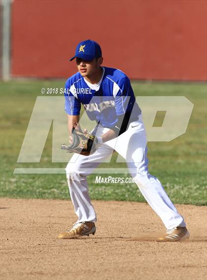 Thumbnail 1 in Valley Christian Academy vs. Orcutt Academy photogallery.