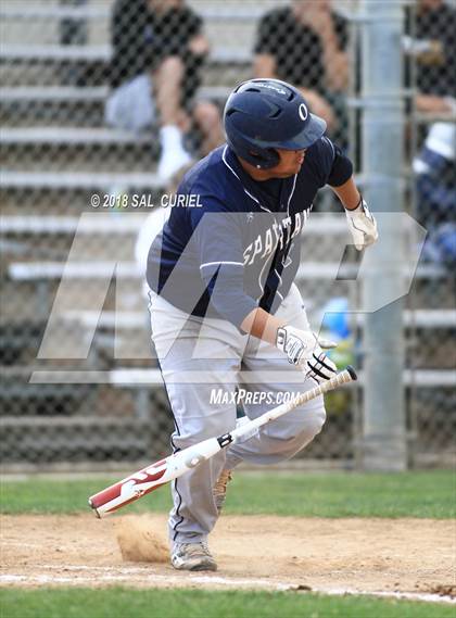 Thumbnail 2 in Valley Christian Academy vs. Orcutt Academy photogallery.