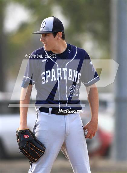 Thumbnail 1 in Valley Christian Academy vs. Orcutt Academy photogallery.