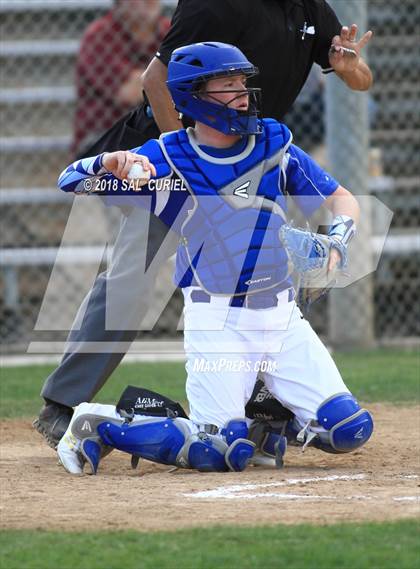 Thumbnail 2 in Valley Christian Academy vs. Orcutt Academy photogallery.