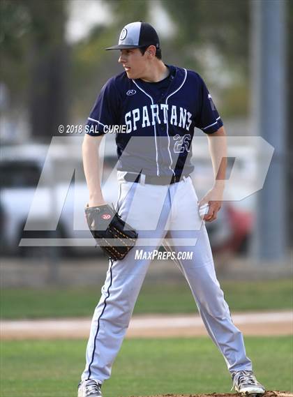 Thumbnail 1 in Valley Christian Academy vs. Orcutt Academy photogallery.