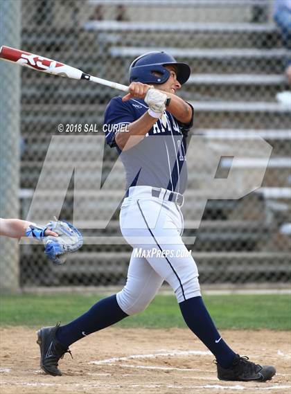 Thumbnail 2 in Valley Christian Academy vs. Orcutt Academy photogallery.