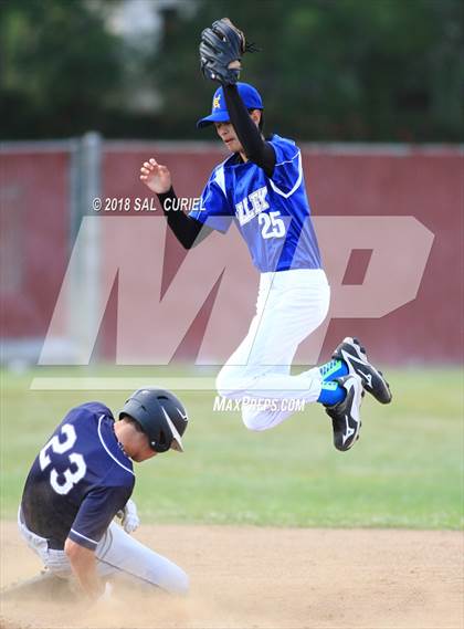 Thumbnail 1 in Valley Christian Academy vs. Orcutt Academy photogallery.