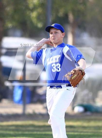Thumbnail 2 in Valley Christian Academy vs. Orcutt Academy photogallery.