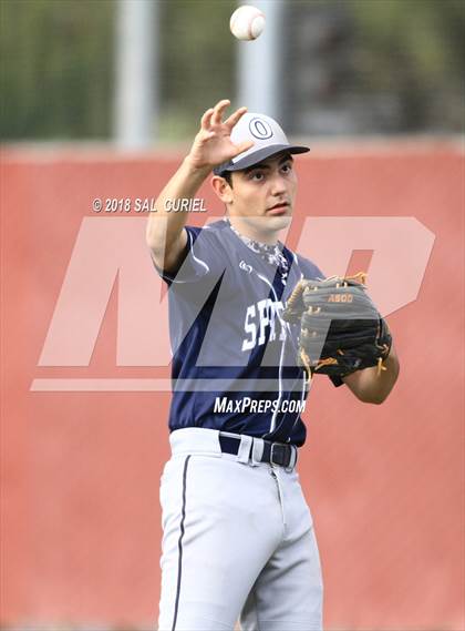 Thumbnail 2 in Valley Christian Academy vs. Orcutt Academy photogallery.
