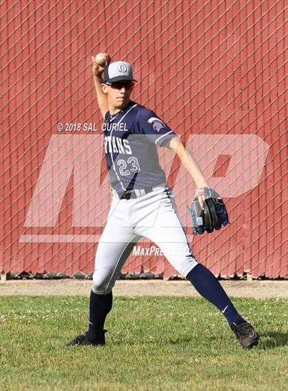 Thumbnail 2 in Valley Christian Academy vs. Orcutt Academy photogallery.