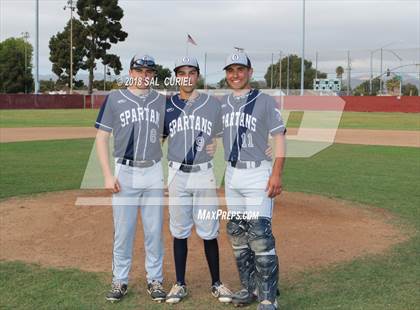 Thumbnail 1 in Valley Christian Academy vs. Orcutt Academy photogallery.