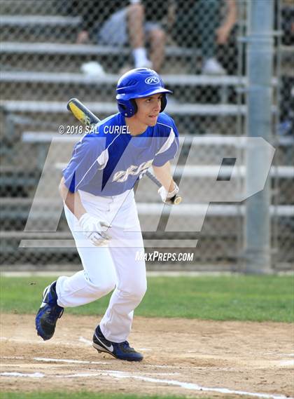 Thumbnail 2 in Valley Christian Academy vs. Orcutt Academy photogallery.