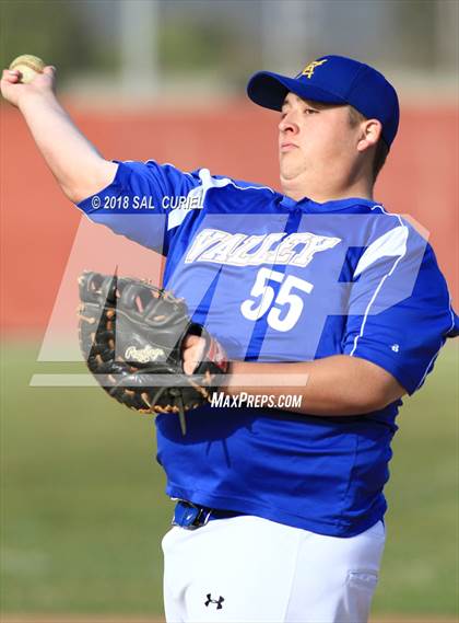 Thumbnail 3 in Valley Christian Academy vs. Orcutt Academy photogallery.